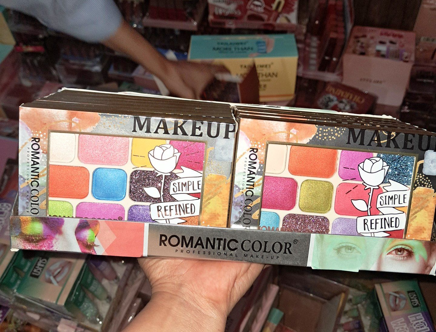 سایه ۱۲رنگ رمانتیک