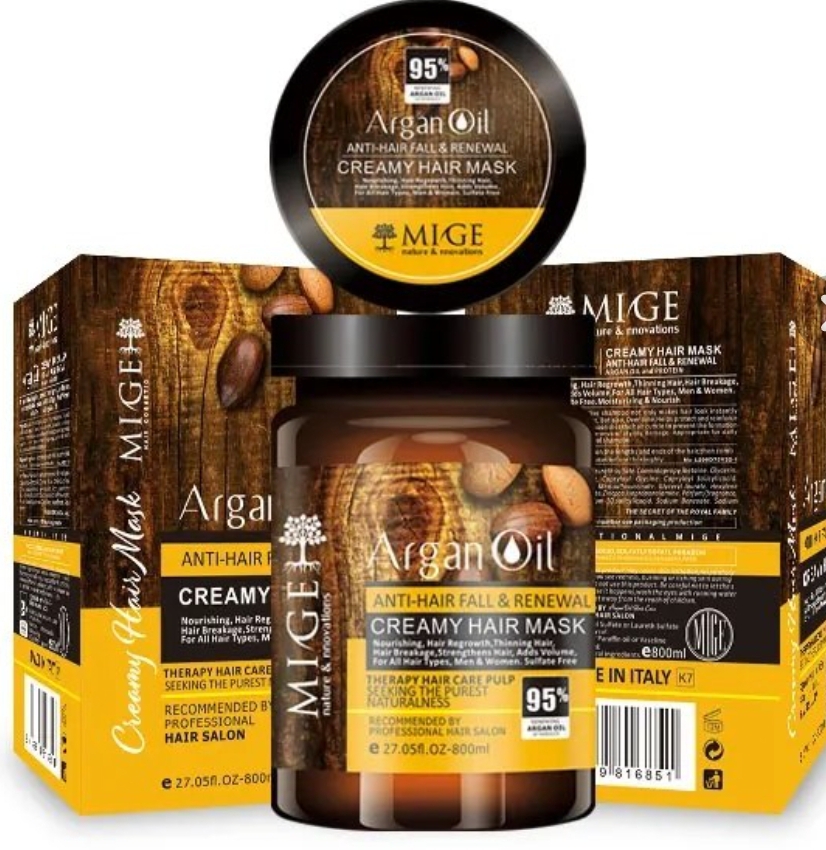 ماسک مو آرگان